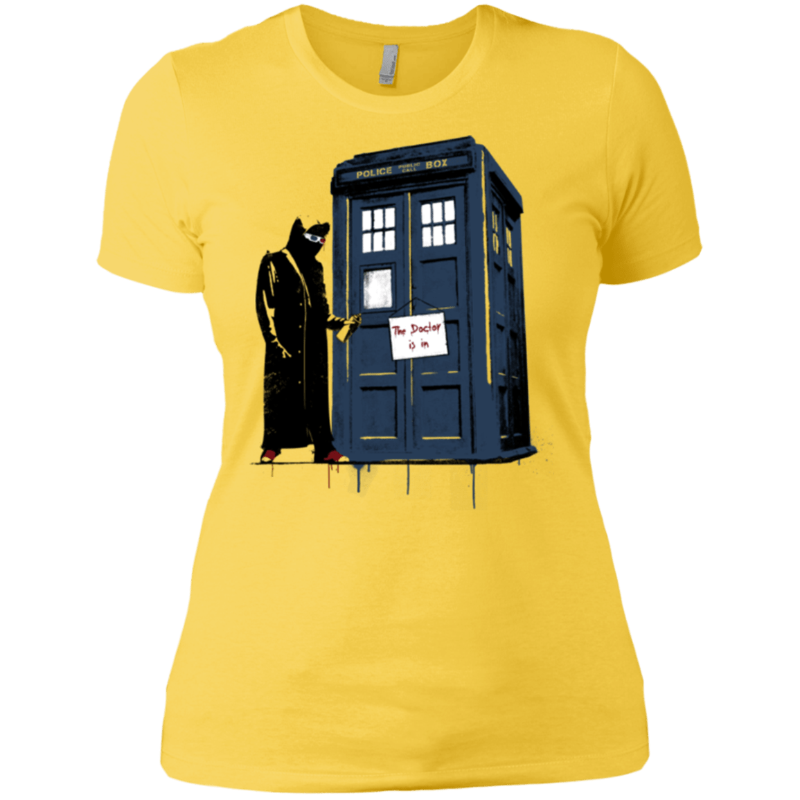 T-Shirts Vibrant Yellow / X-Small DR Banksy 10 Women's Premium T-Shirt