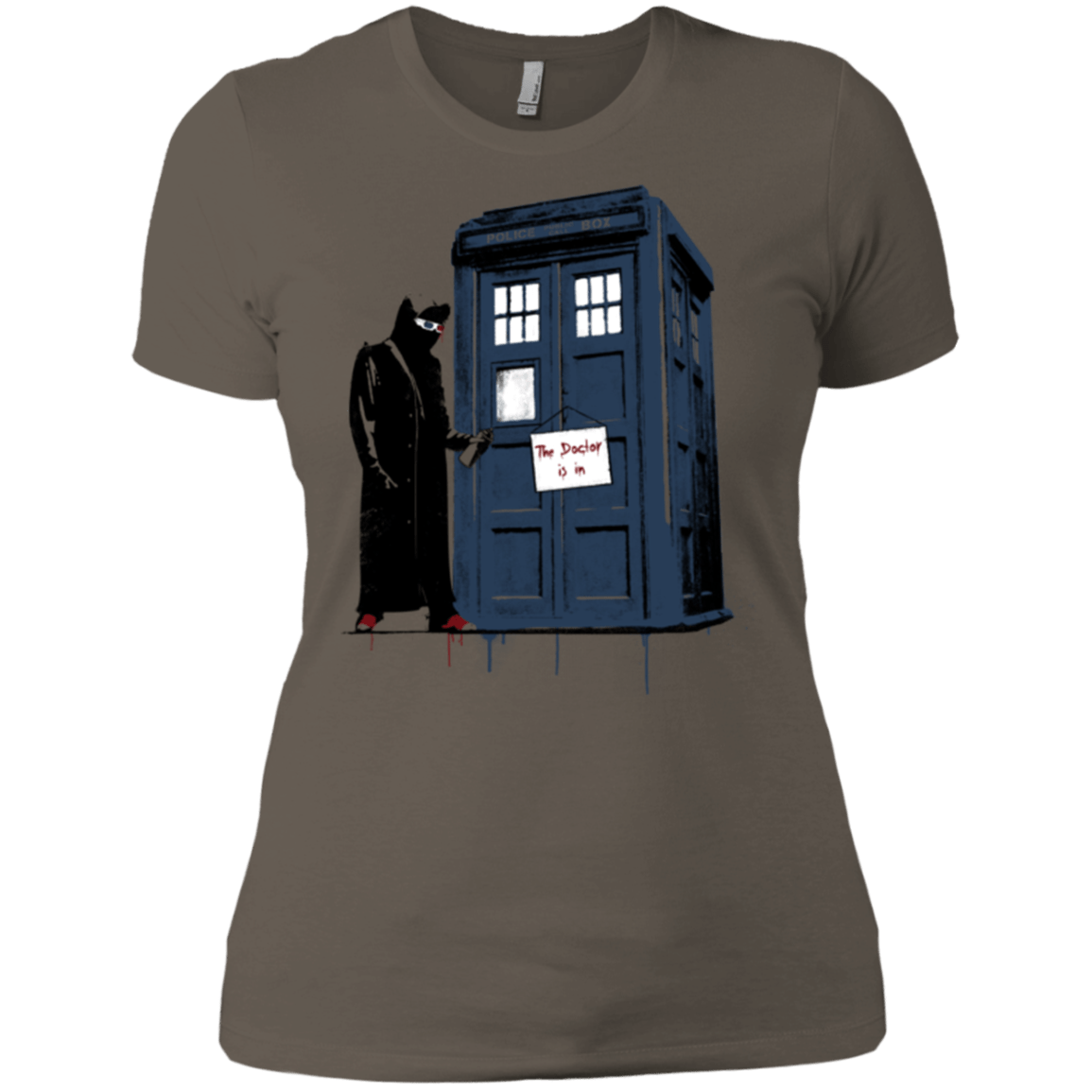 T-Shirts Warm Grey / X-Small DR Banksy 10 Women's Premium T-Shirt