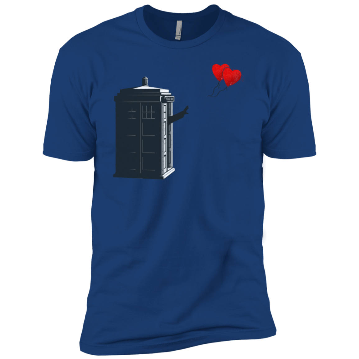 T-Shirts Royal / YXS Dr Banksy Heart Balloon Boys Premium T-Shirt