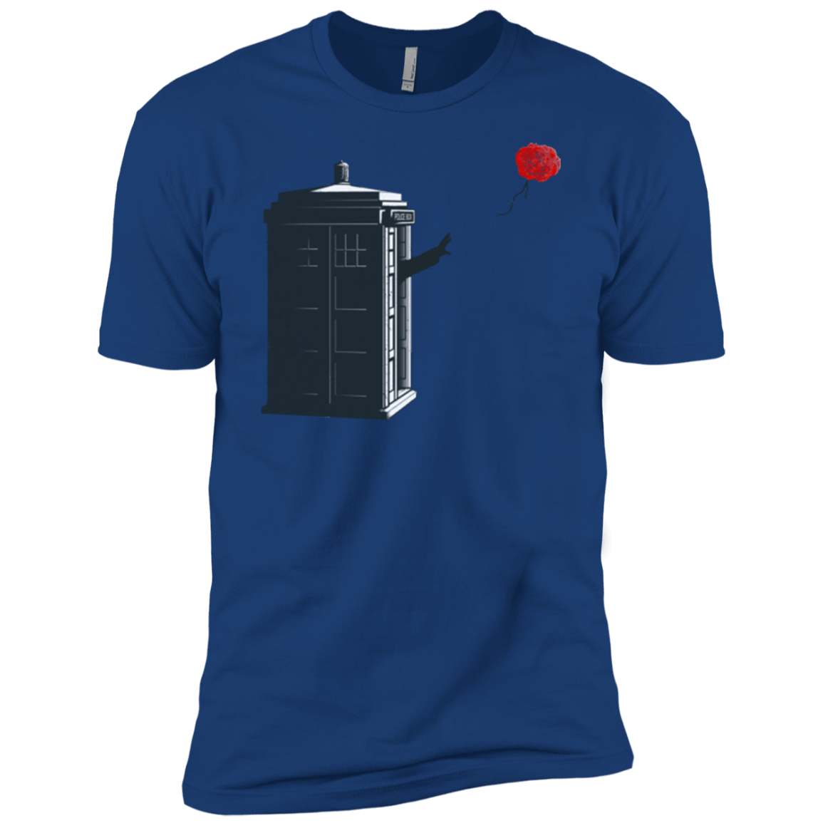 T-Shirts Royal / YXS Dr Banksy Rose Balloon Boys Premium T-Shirt