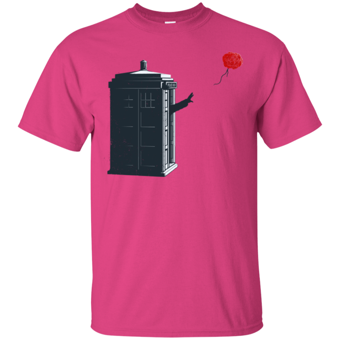 T-Shirts Heliconia / Small Dr Banksy Rose Balloon T-Shirt