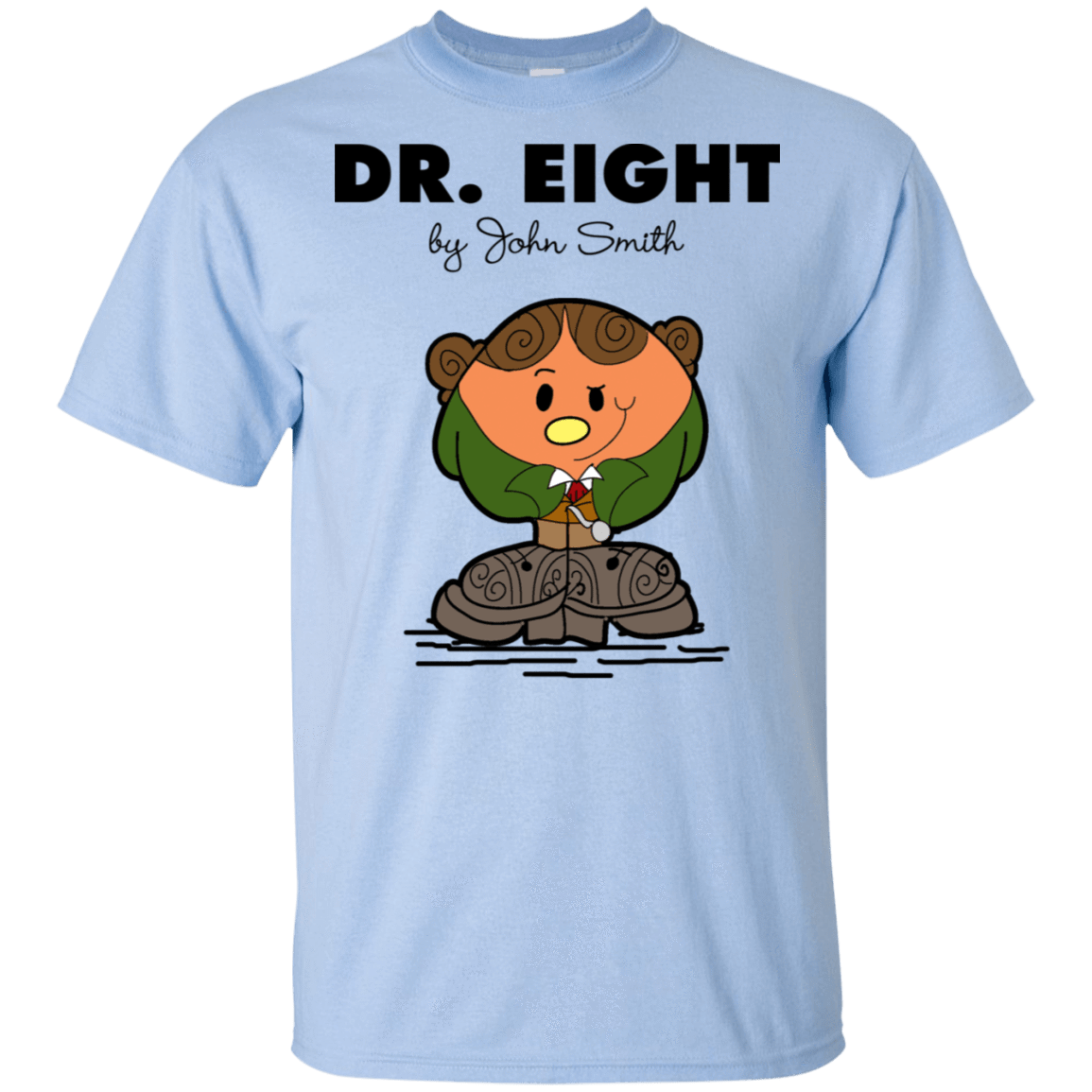 T-Shirts Light Blue / S Dr Eight T-Shirt