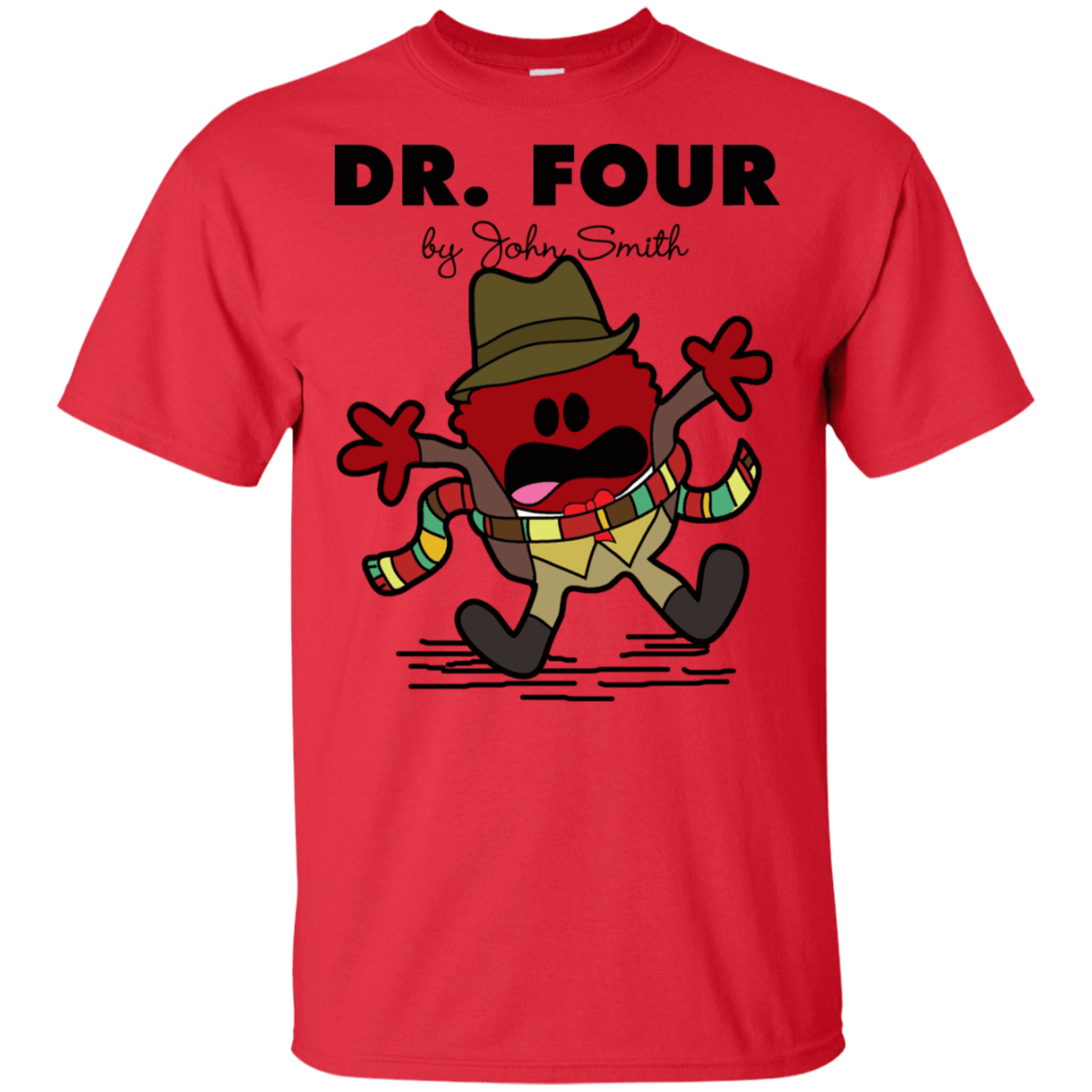 T-Shirts Red / S Dr Four T-Shirt