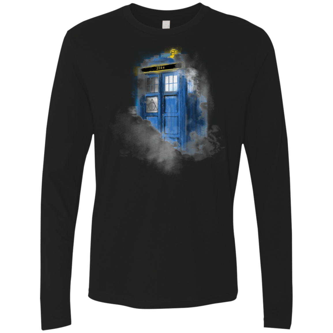 T-Shirts Black / S Dr Harry Holmes Men's Premium Long Sleeve