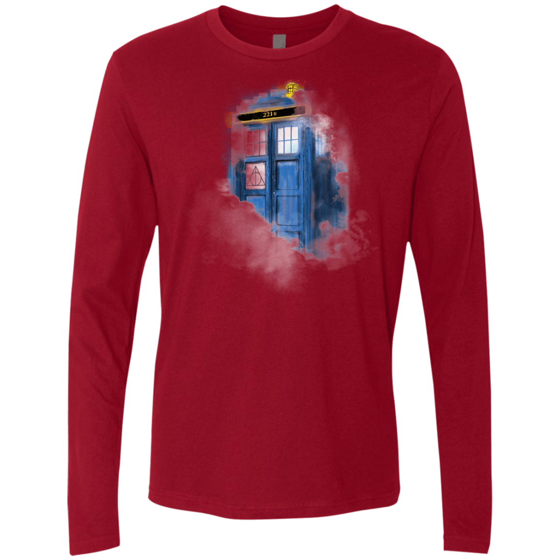 T-Shirts Cardinal / S Dr Harry Holmes Men's Premium Long Sleeve
