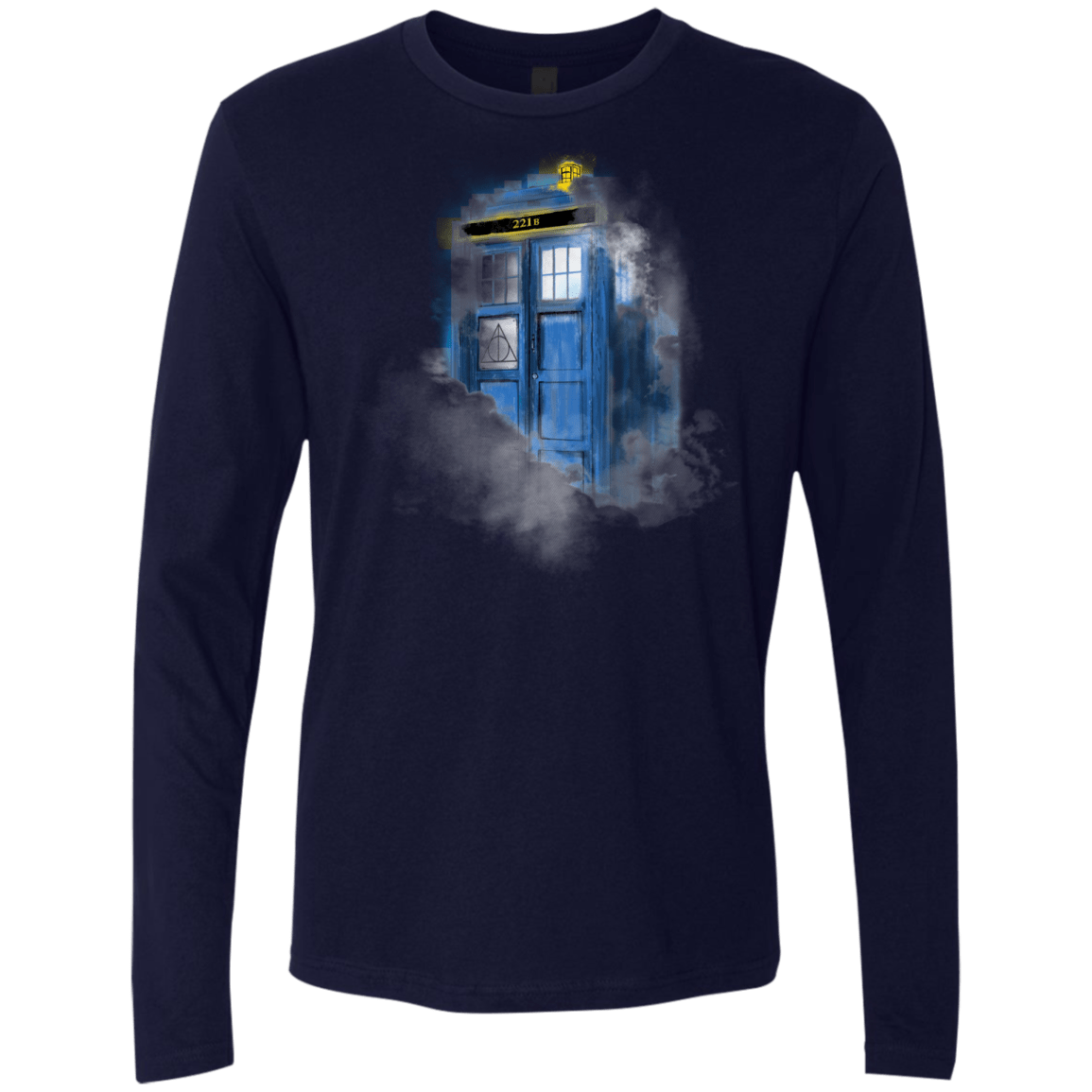 T-Shirts Midnight Navy / S Dr Harry Holmes Men's Premium Long Sleeve