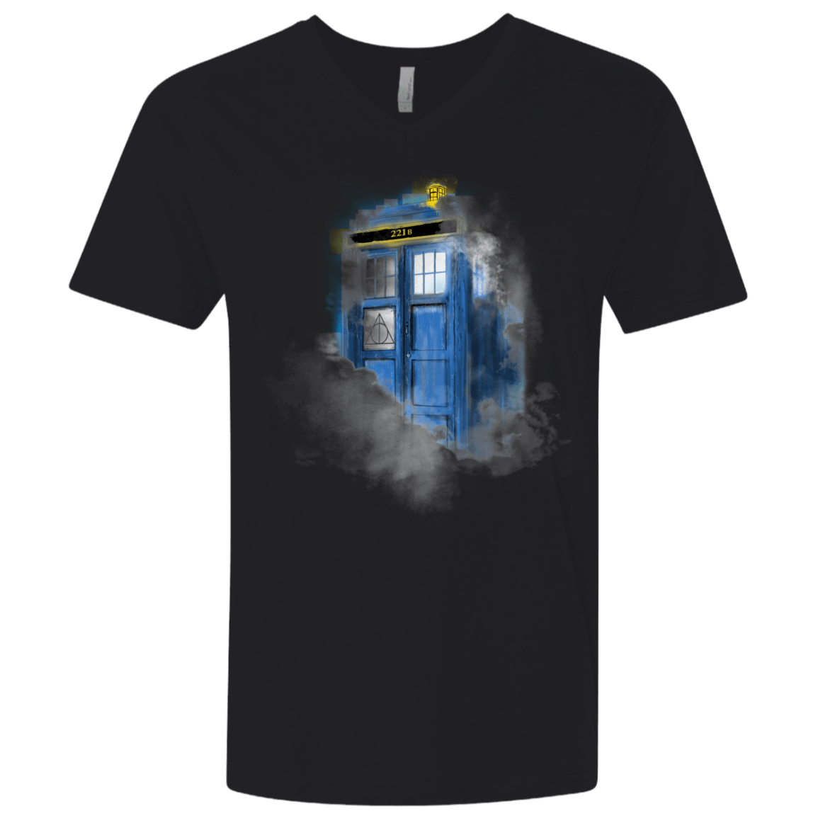 T-Shirts Black / X-Small Dr Harry Holmes Men's Premium V-Neck
