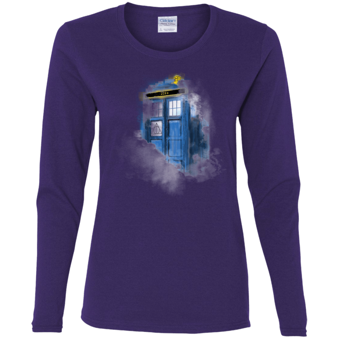 T-Shirts Purple / S Dr Harry Holmes Women's Long Sleeve T-Shirt