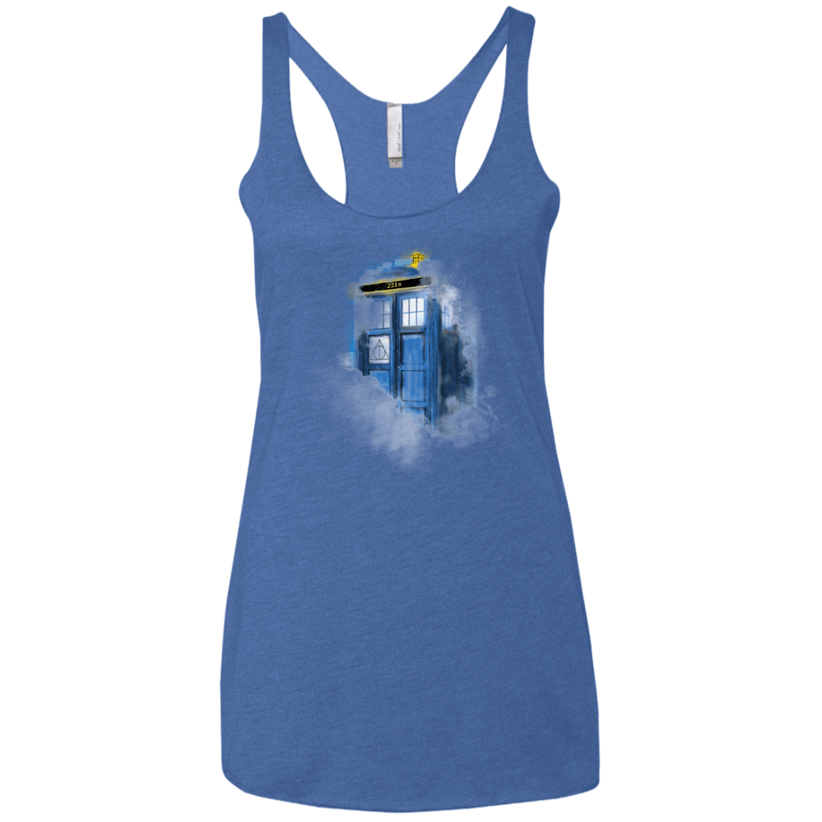 T-Shirts Vintage Royal / X-Small Dr Harry Holmes Women's Triblend Racerback Tank