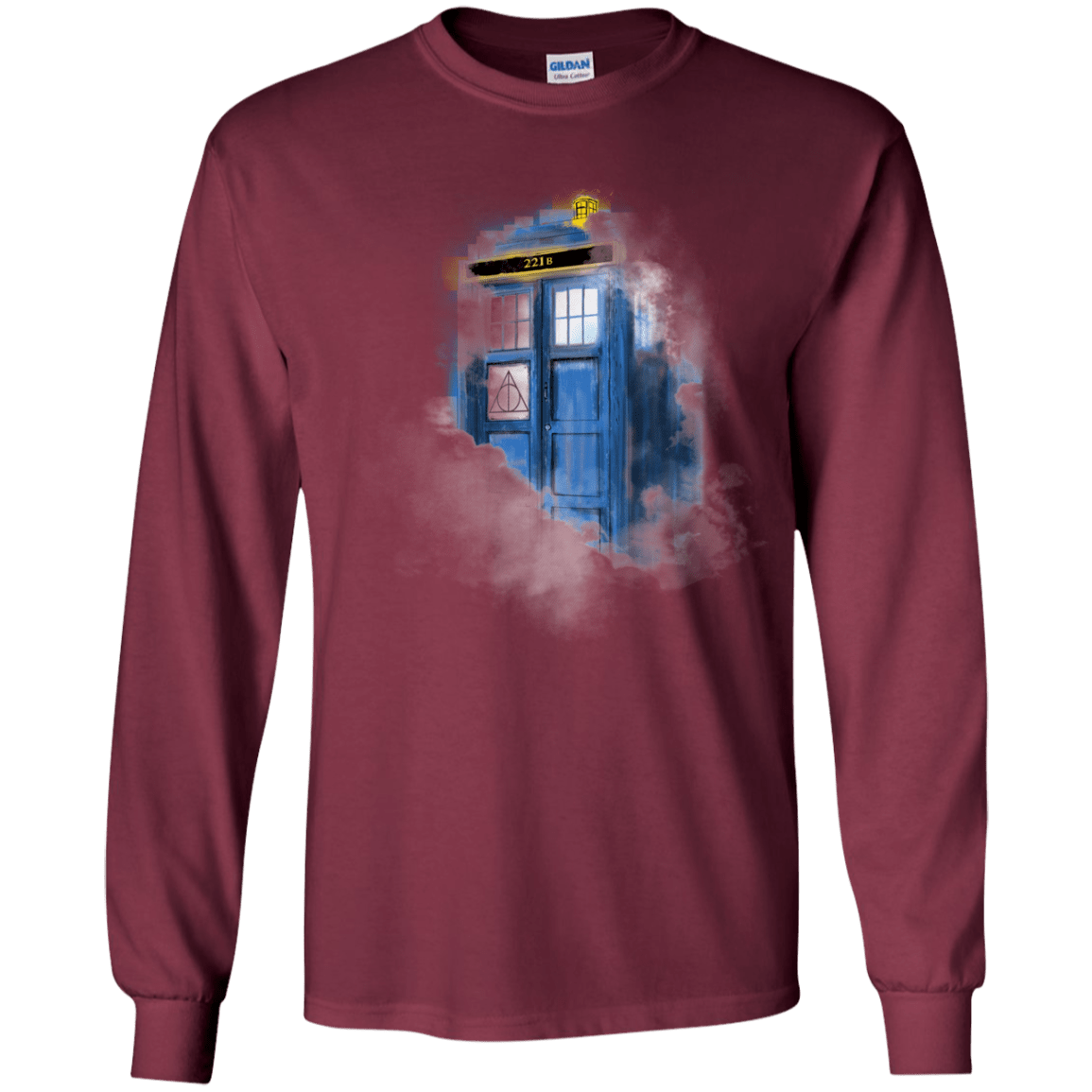 T-Shirts Maroon / YS Dr Harry Holmes Youth Long Sleeve T-Shirt