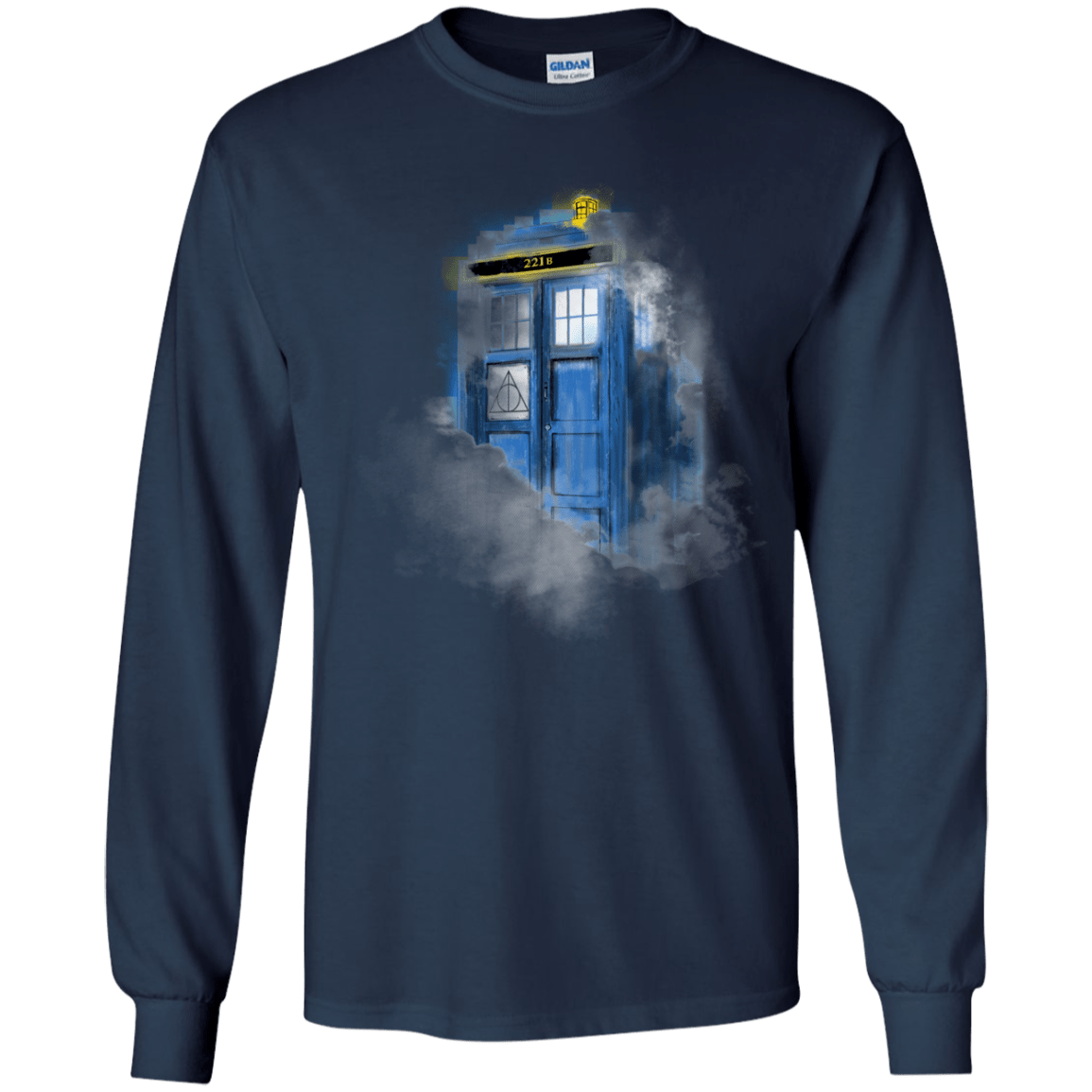 T-Shirts Navy / YS Dr Harry Holmes Youth Long Sleeve T-Shirt