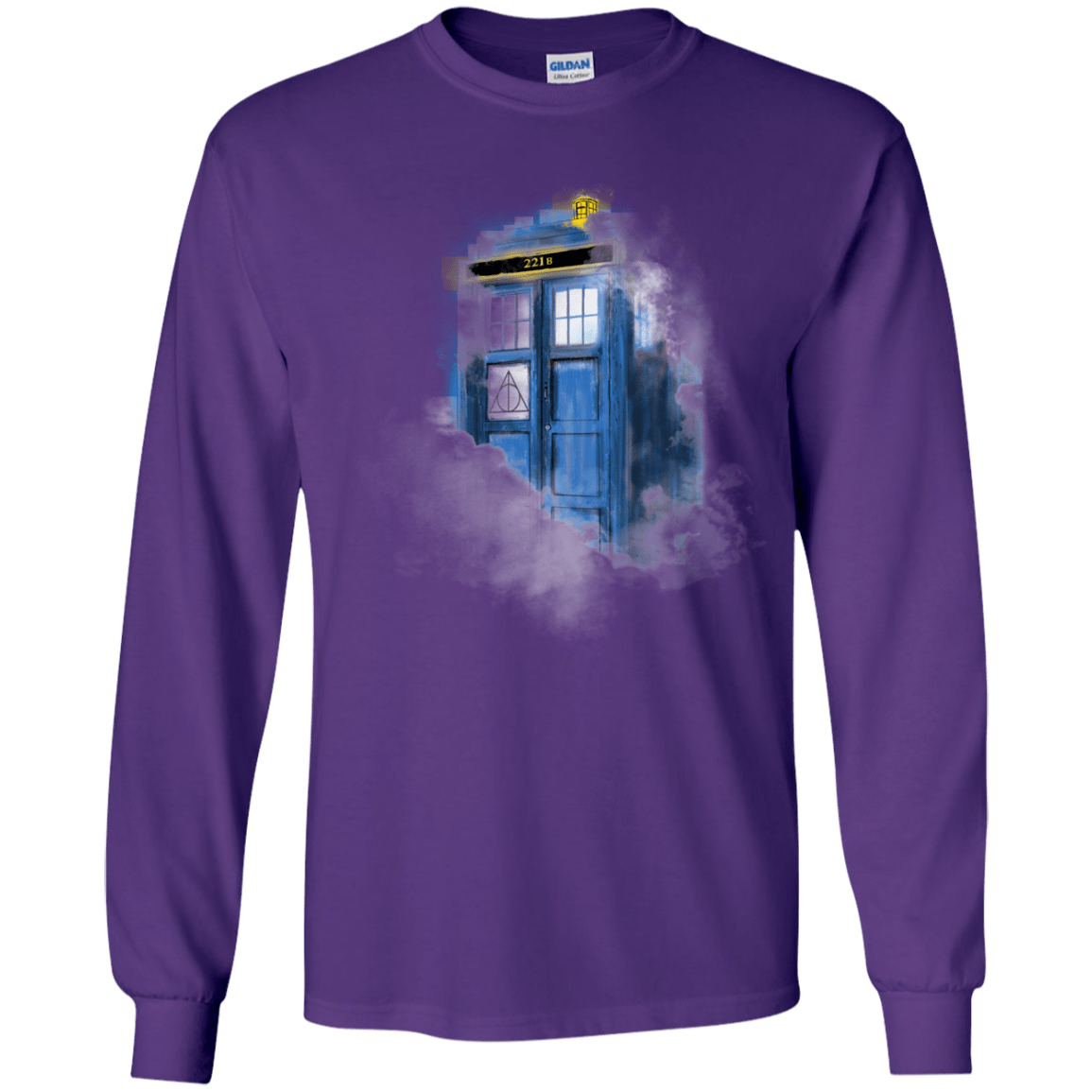 T-Shirts Purple / YS Dr Harry Holmes Youth Long Sleeve T-Shirt