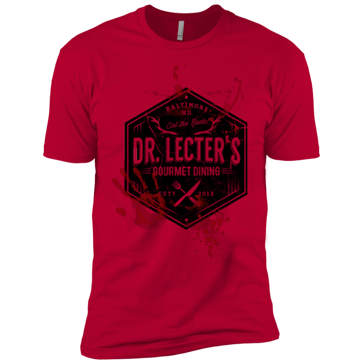 T-Shirts Red / YXS Dr. Lecter's Gourmet Dining Boys Premium T-Shirt