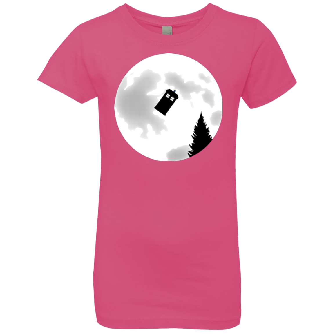 T-Shirts Hot Pink / YXS Dr Phone Home Girls Premium T-Shirt