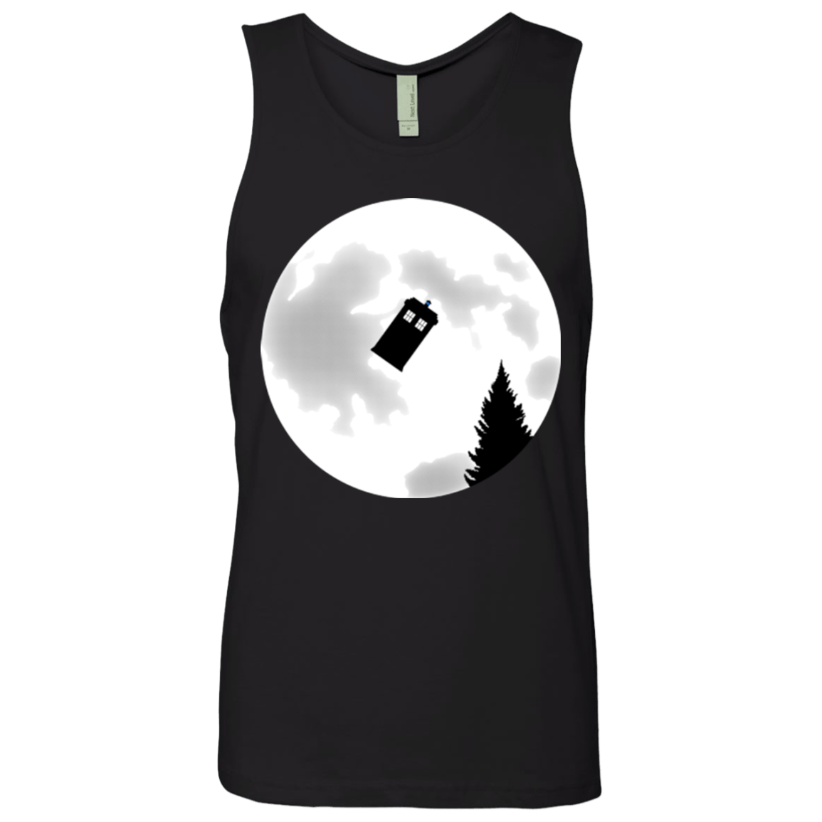 T-Shirts Black / Small Dr Phone Home Men's Premium Tank Top
