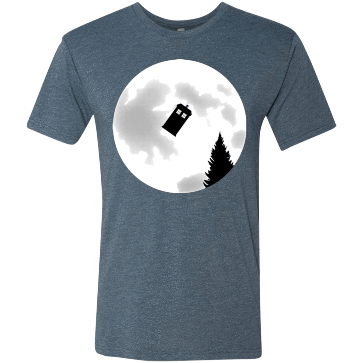 T-Shirts Indigo / Small Dr Phone Home Men's Triblend T-Shirt