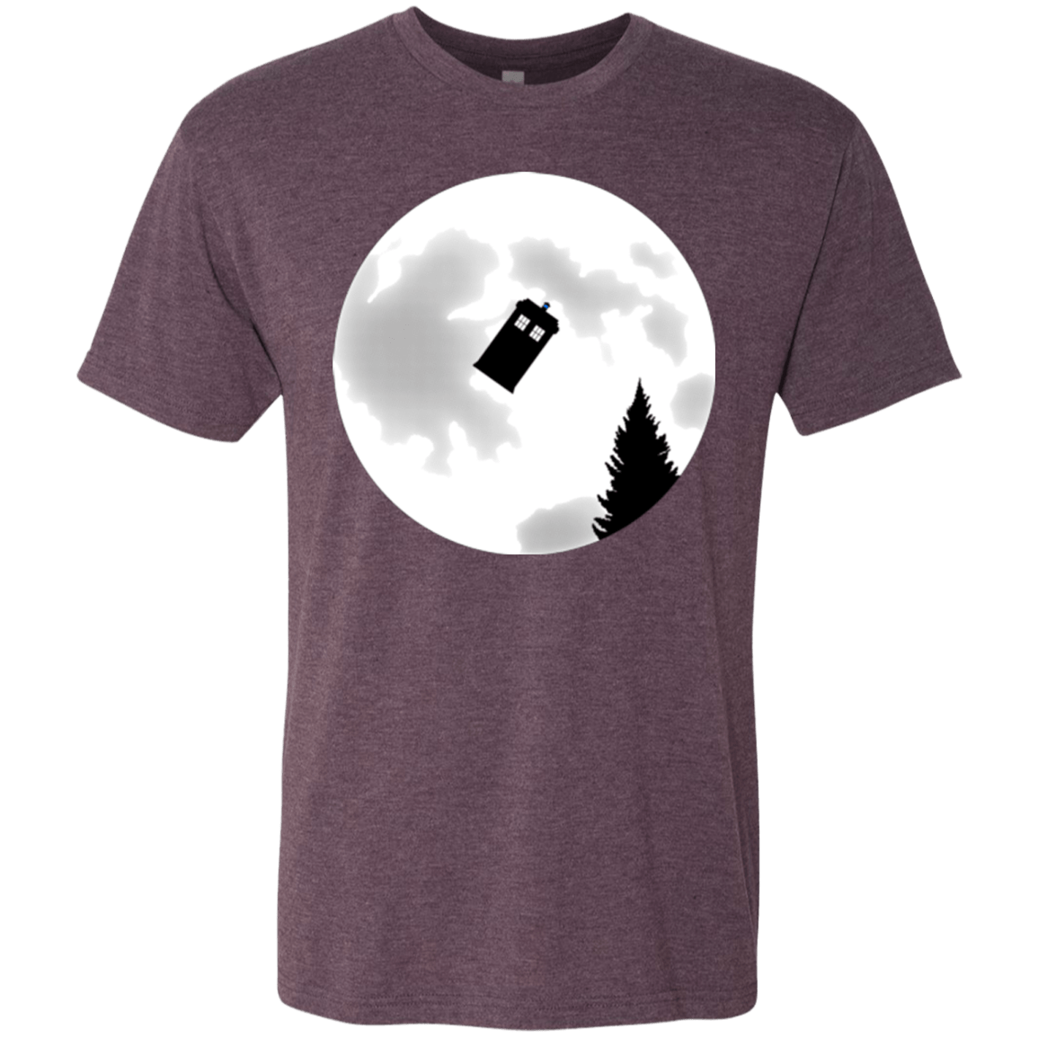 T-Shirts Vintage Purple / Small Dr Phone Home Men's Triblend T-Shirt