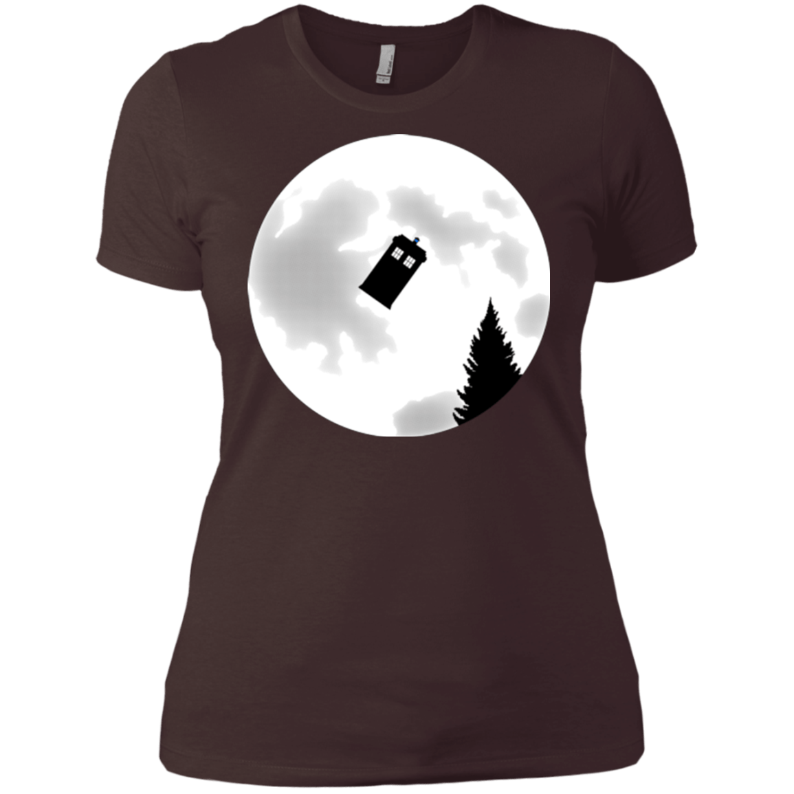 T-Shirts Dark Chocolate / X-Small Dr Phone Home Women's Premium T-Shirt