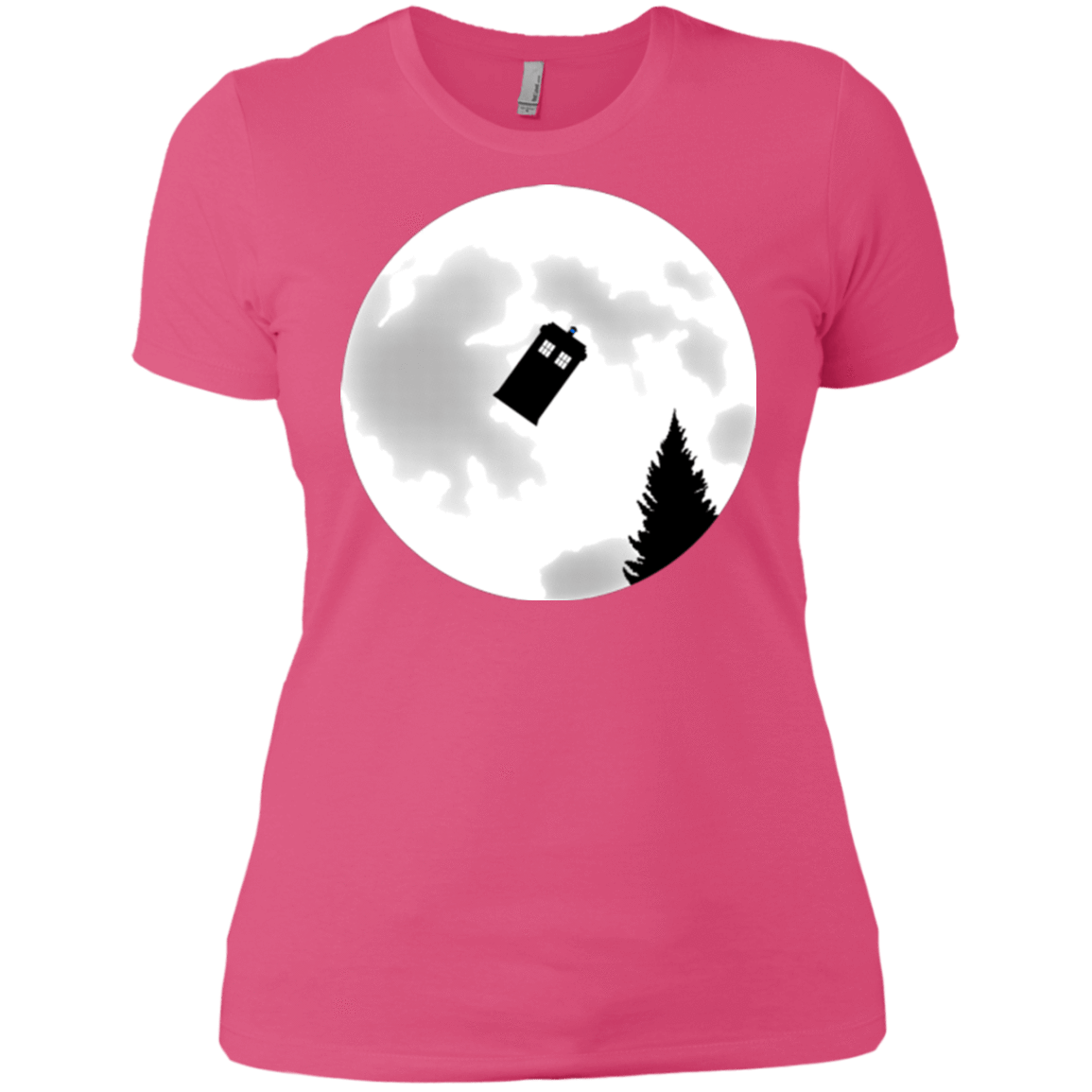 T-Shirts Hot Pink / X-Small Dr Phone Home Women's Premium T-Shirt