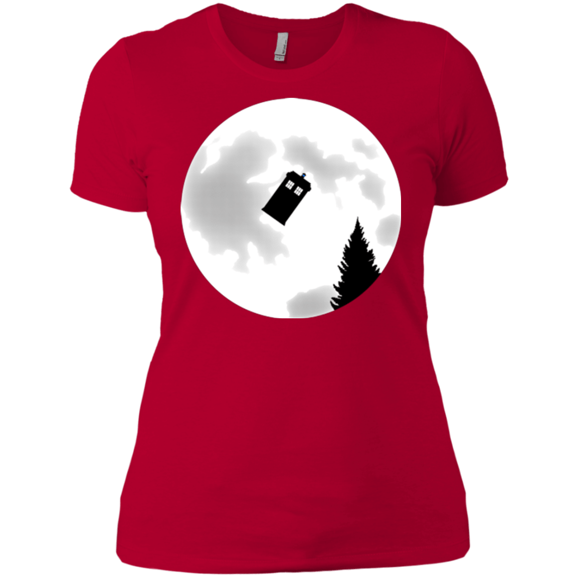 T-Shirts Red / X-Small Dr Phone Home Women's Premium T-Shirt