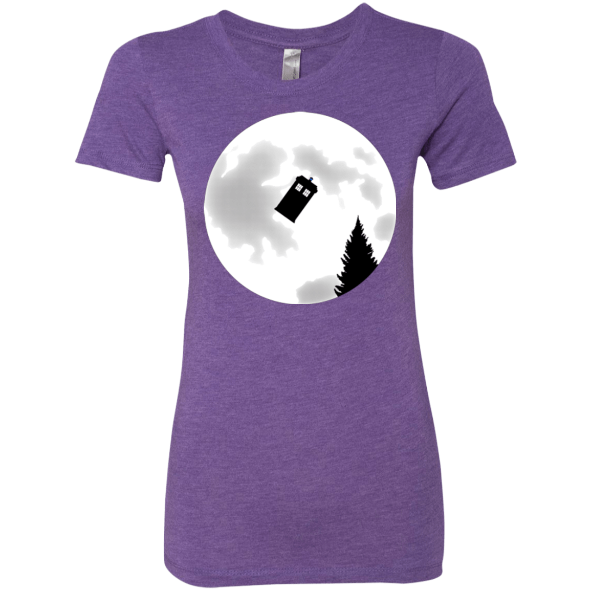 T-Shirts Purple Rush / Small Dr Phone Home Women's Triblend T-Shirt