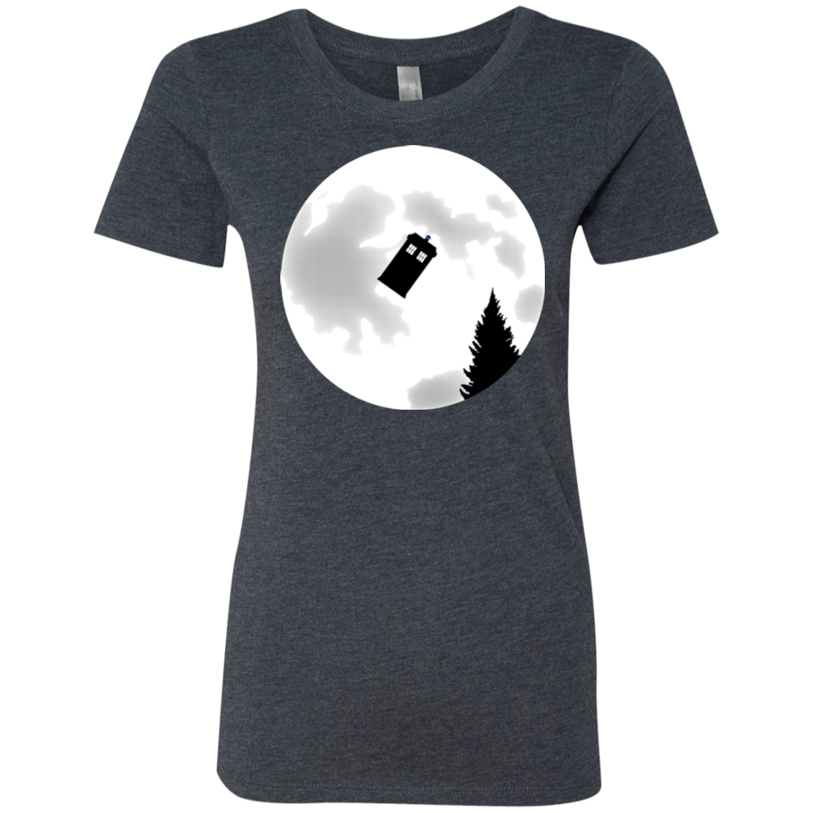 T-Shirts Vintage Navy / Small Dr Phone Home Women's Triblend T-Shirt