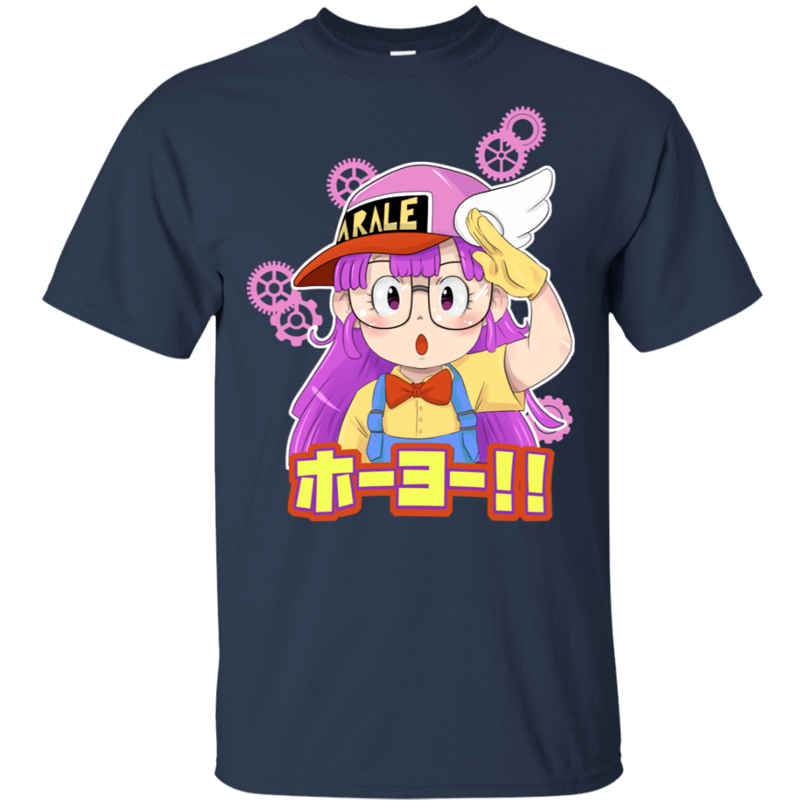 T-Shirts Navy / S Dr Slump Hoyo! T-Shirt
