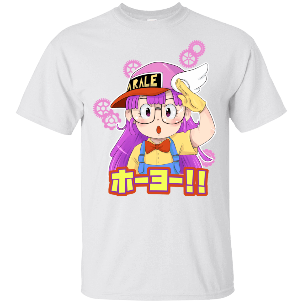 T-Shirts White / S Dr Slump Hoyo! T-Shirt