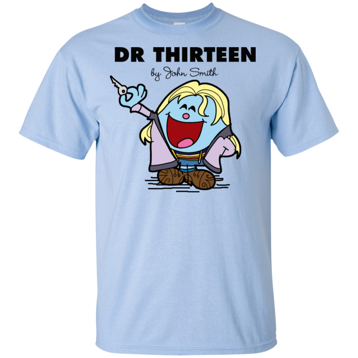 T-Shirts Light Blue / S Dr Thirteen T-Shirt