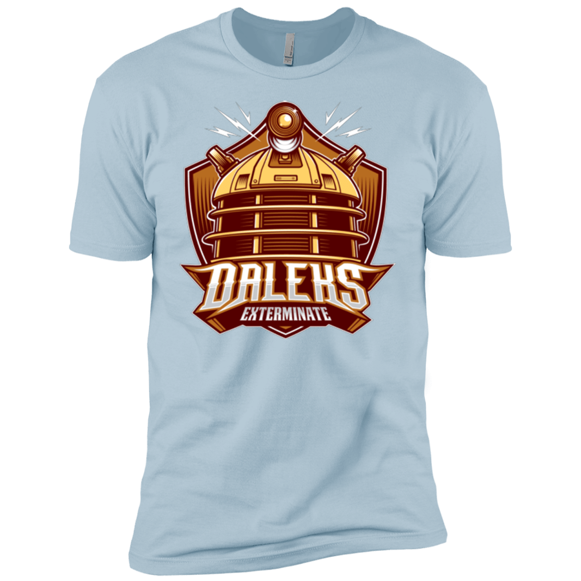 T-Shirts Light Blue / YXS Dr. Who Daleks Boys Premium T-Shirt