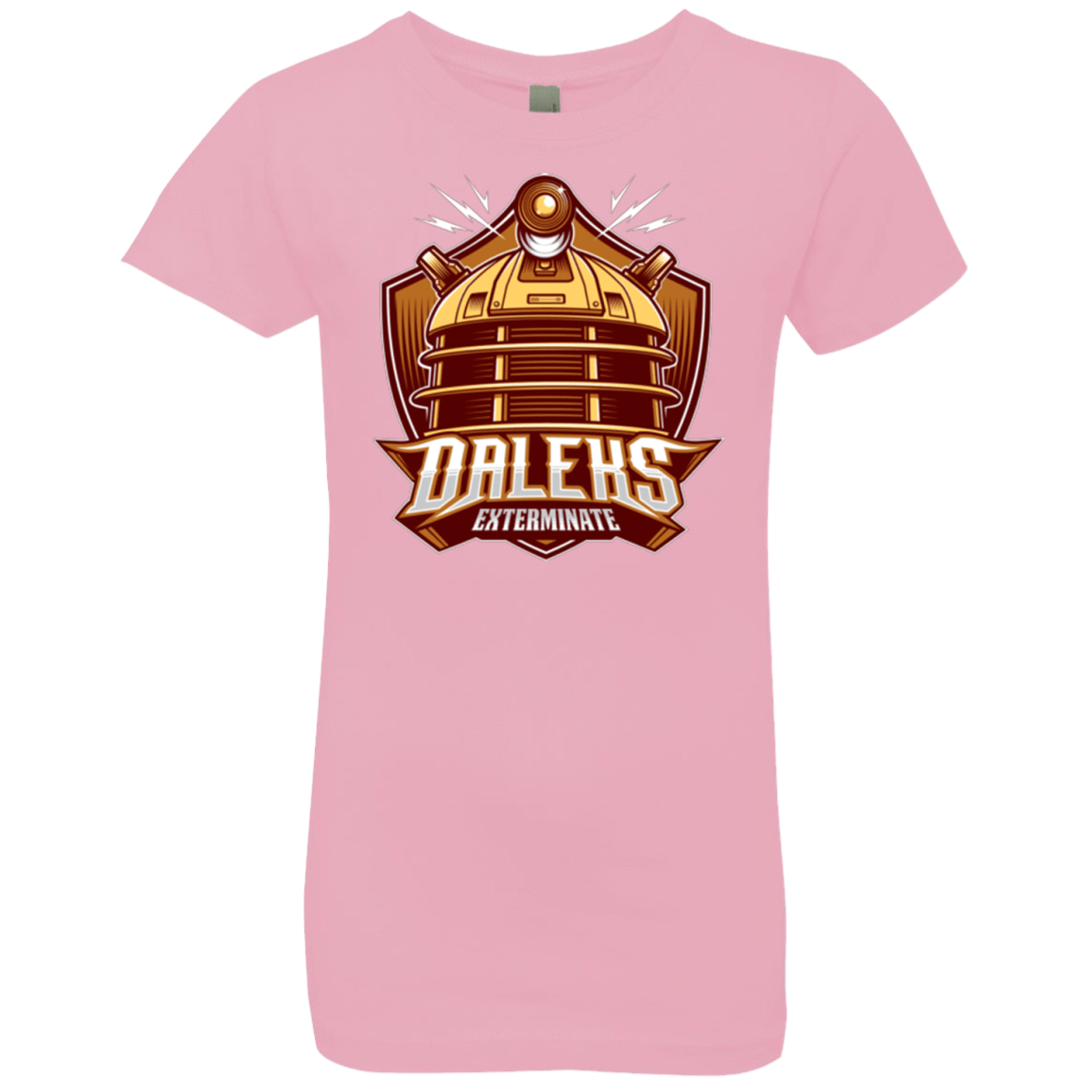 T-Shirts Light Pink / YXS Dr. Who Daleks Girls Premium T-Shirt