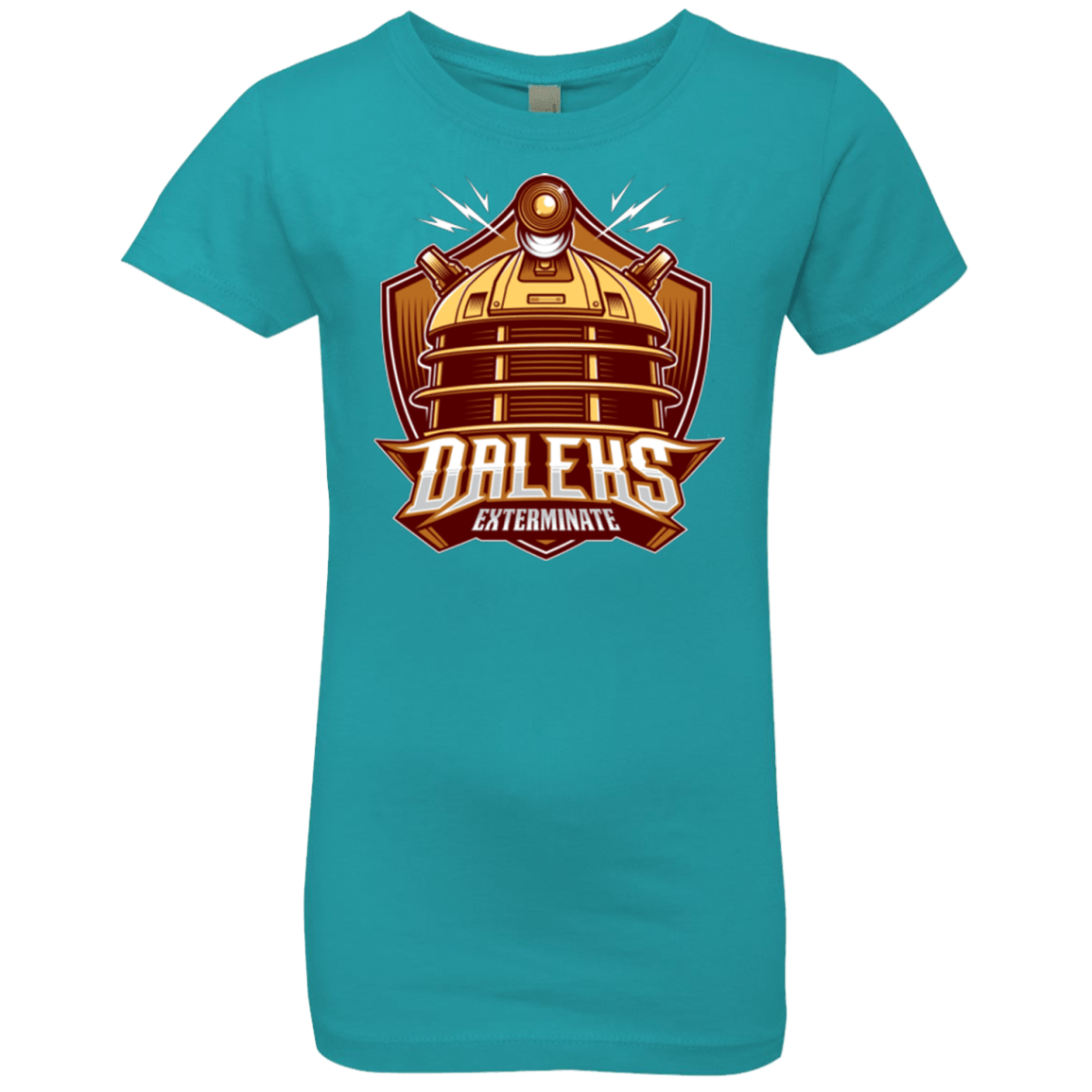 T-Shirts Tahiti Blue / YXS Dr. Who Daleks Girls Premium T-Shirt