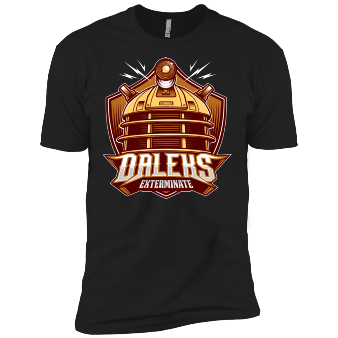 T-Shirts Black / X-Small Dr. Who Daleks Men's Premium T-Shirt