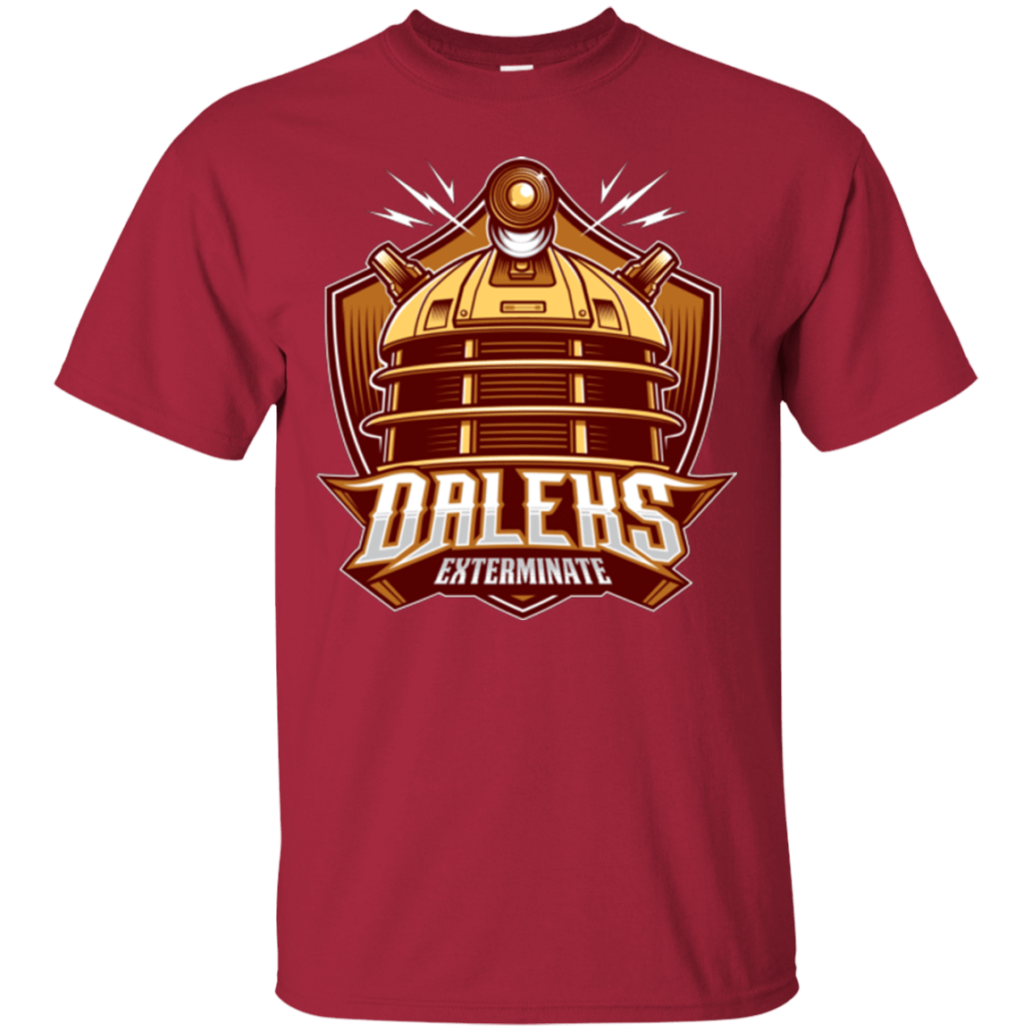 T-Shirts Cardinal / Small Dr. Who Daleks T-Shirt