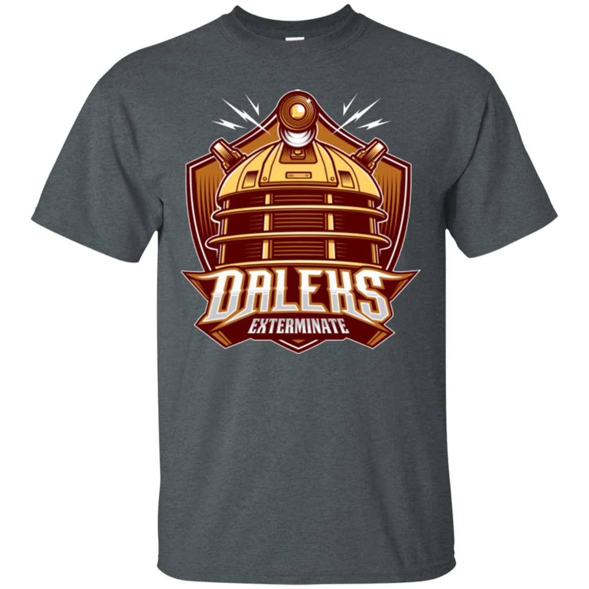T-Shirts Dark Heather / Small Dr. Who Daleks T-Shirt