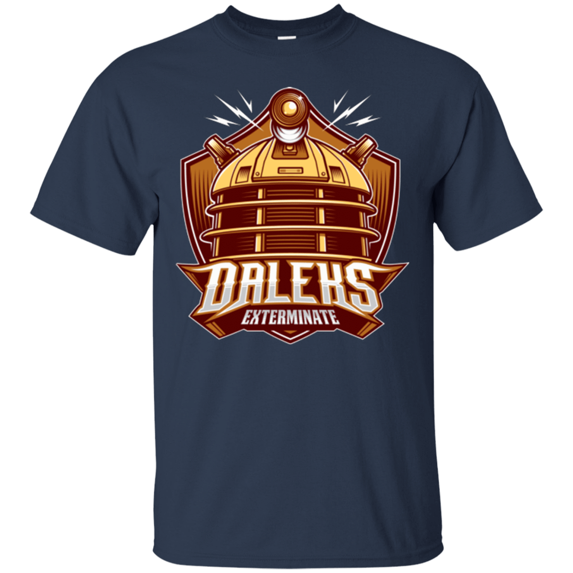 T-Shirts Navy / Small Dr. Who Daleks T-Shirt
