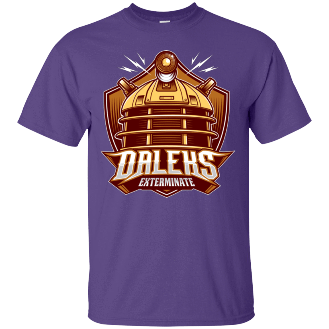 T-Shirts Purple / Small Dr. Who Daleks T-Shirt
