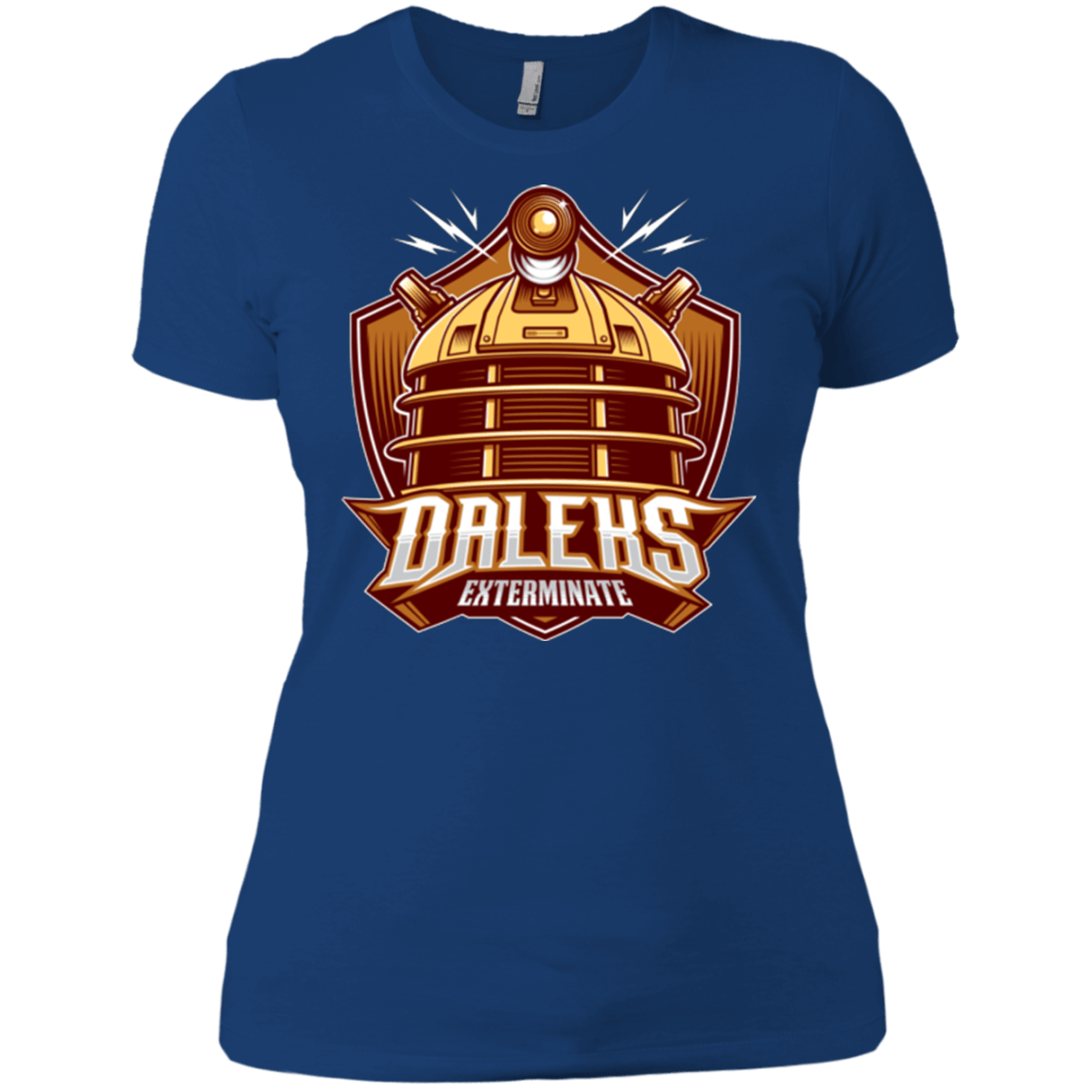 T-Shirts Royal / X-Small Dr. Who Daleks Women's Premium T-Shirt