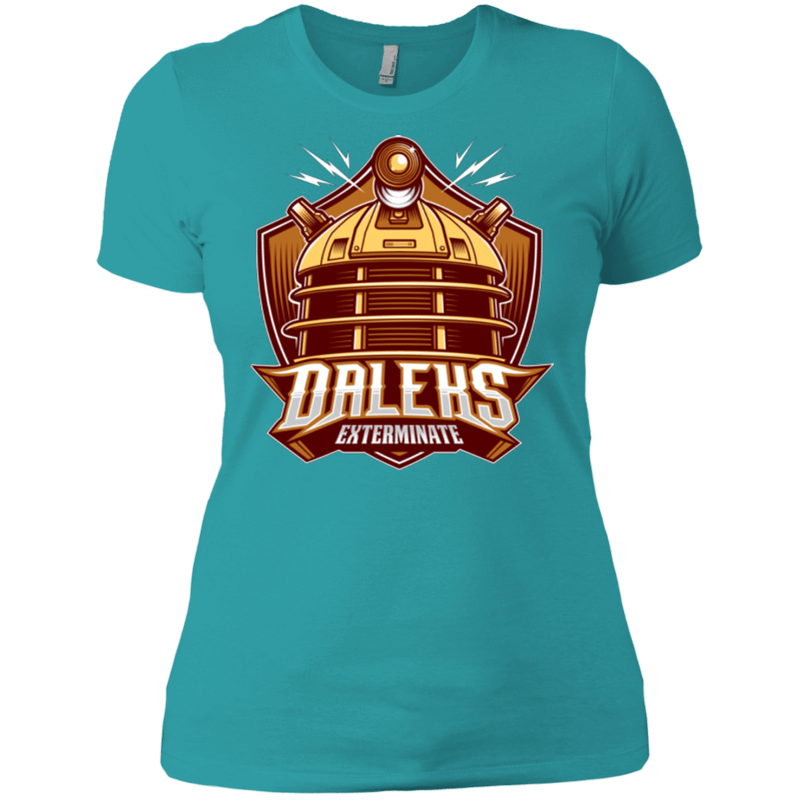 T-Shirts Tahiti Blue / X-Small Dr. Who Daleks Women's Premium T-Shirt