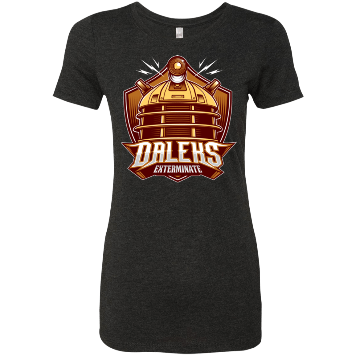 T-Shirts Vintage Black / Small Dr. Who Daleks Women's Triblend T-Shirt
