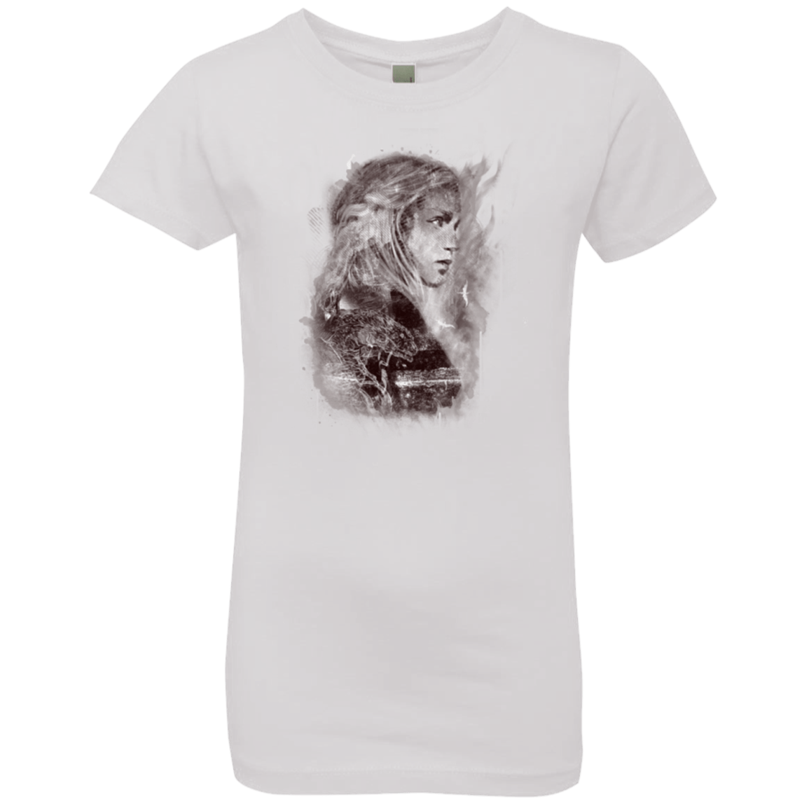 T-Shirts White / YXS Dracarys Girls Premium T-Shirt