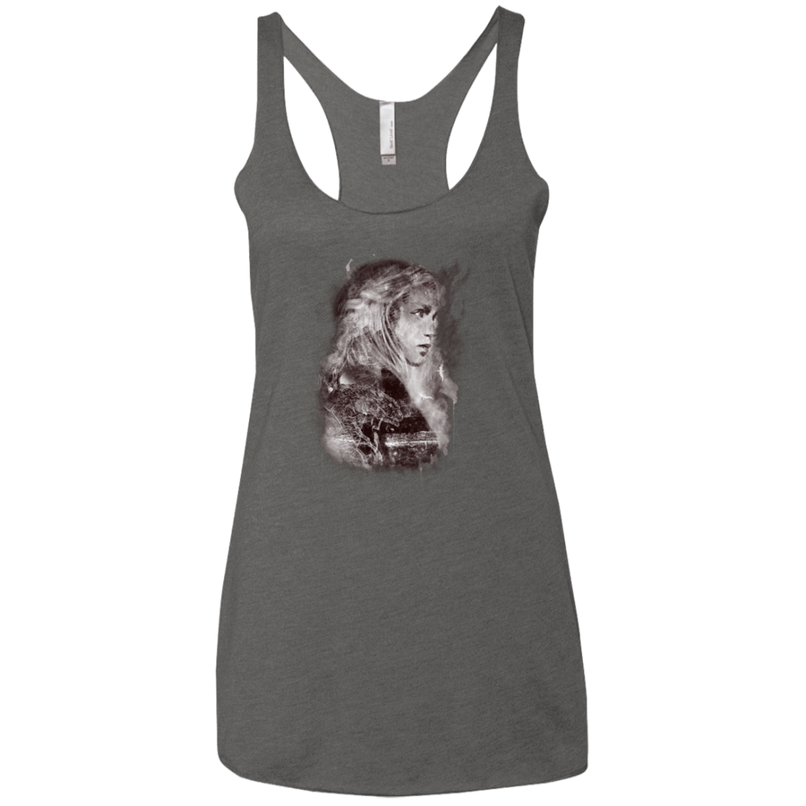 T-Shirts Premium Heather / X-Small Dracarys Women's Triblend Racerback Tank