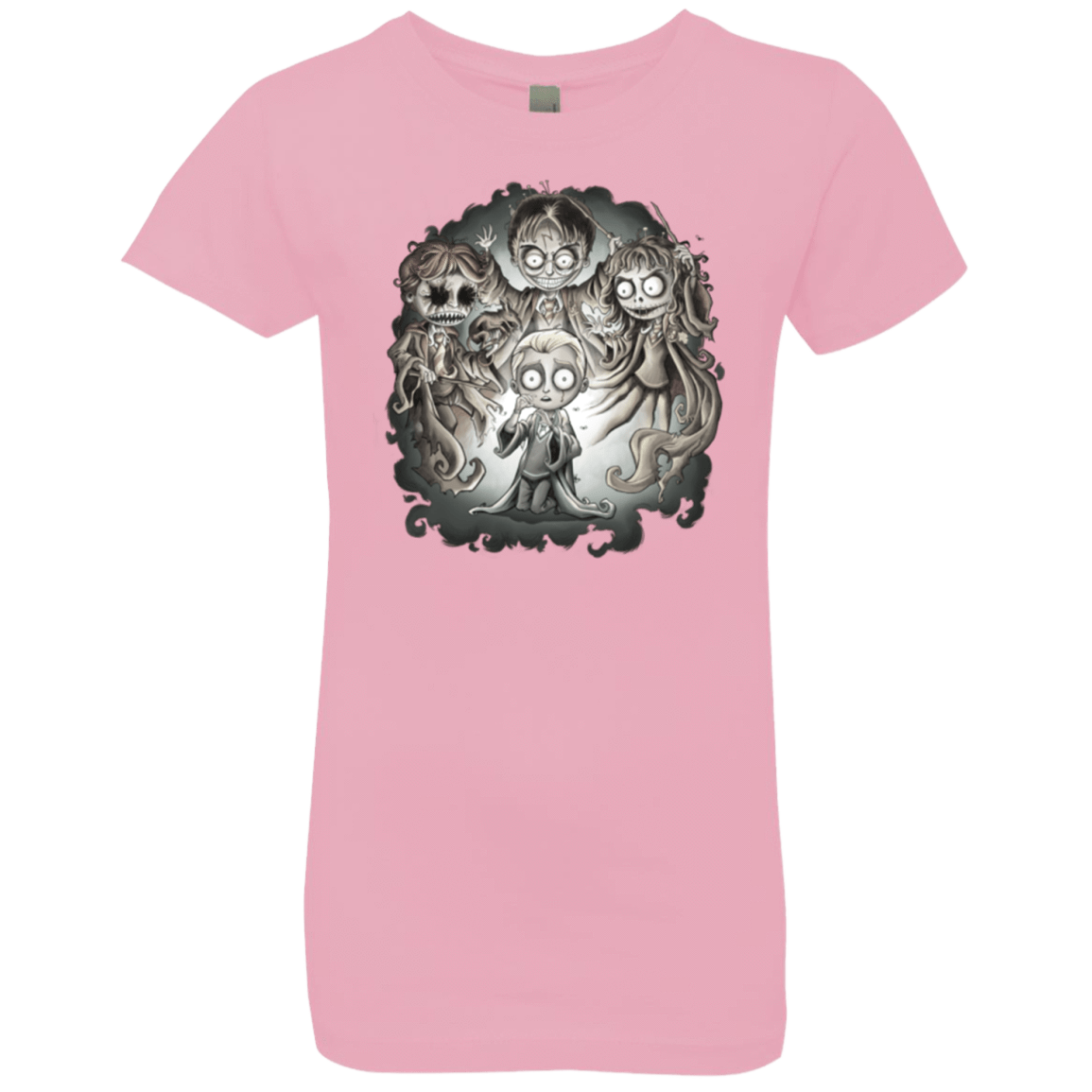 T-Shirts Light Pink / YXS Dracos Nightmare Girls Premium T-Shirt