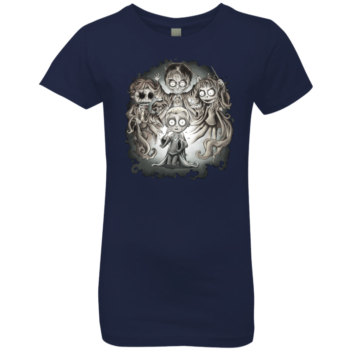 T-Shirts Midnight Navy / YXS Dracos Nightmare Girls Premium T-Shirt