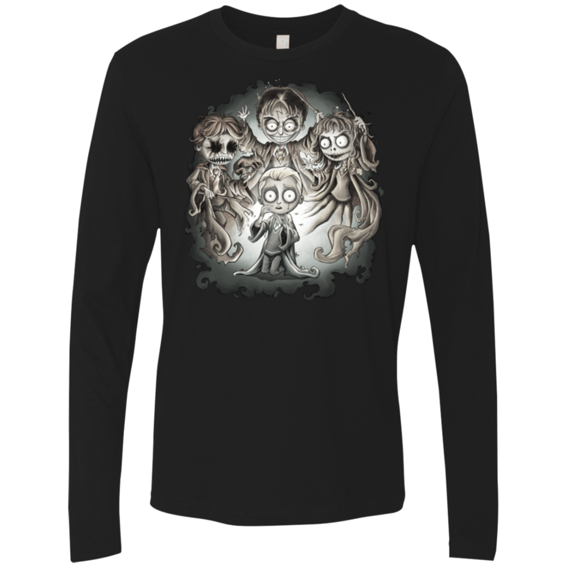 T-Shirts Black / Small Dracos Nightmare Men's Premium Long Sleeve