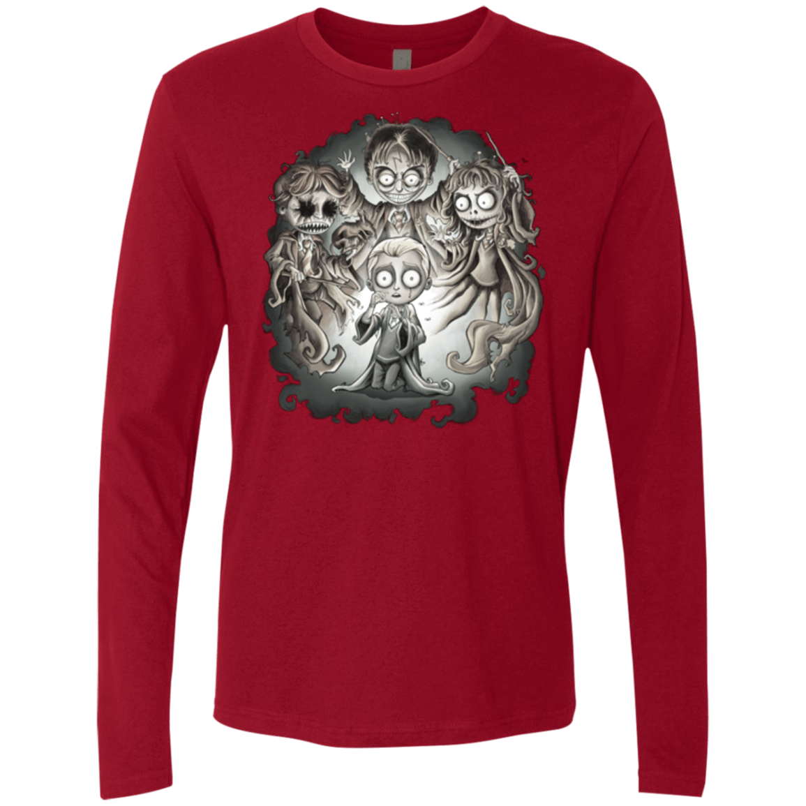 T-Shirts Cardinal / Small Dracos Nightmare Men's Premium Long Sleeve