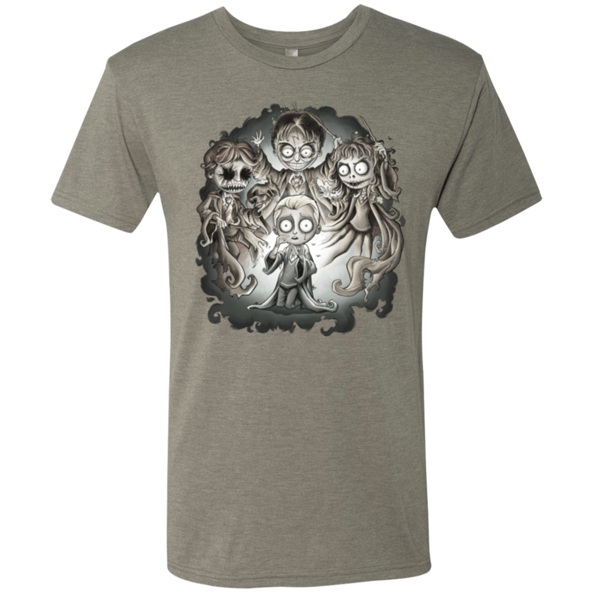 T-Shirts Venetian Grey / Small Dracos Nightmare Men's Triblend T-Shirt