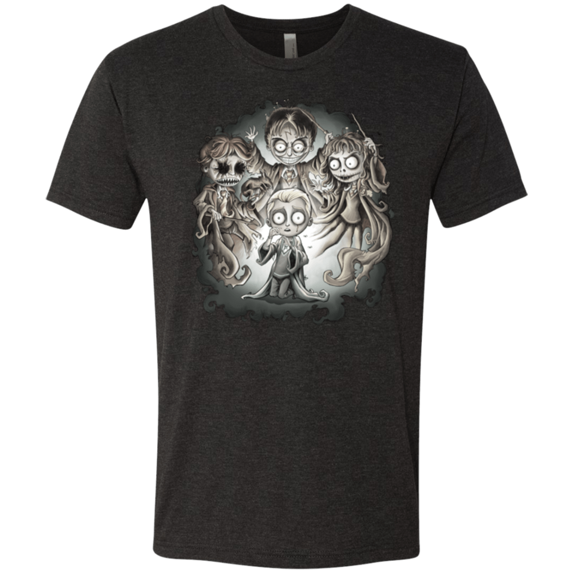T-Shirts Vintage Black / Small Dracos Nightmare Men's Triblend T-Shirt