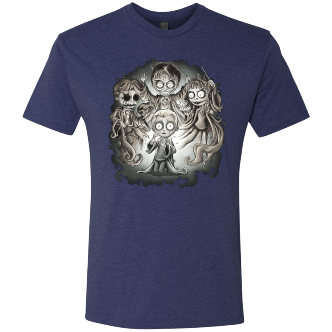 T-Shirts Vintage Navy / Small Dracos Nightmare Men's Triblend T-Shirt