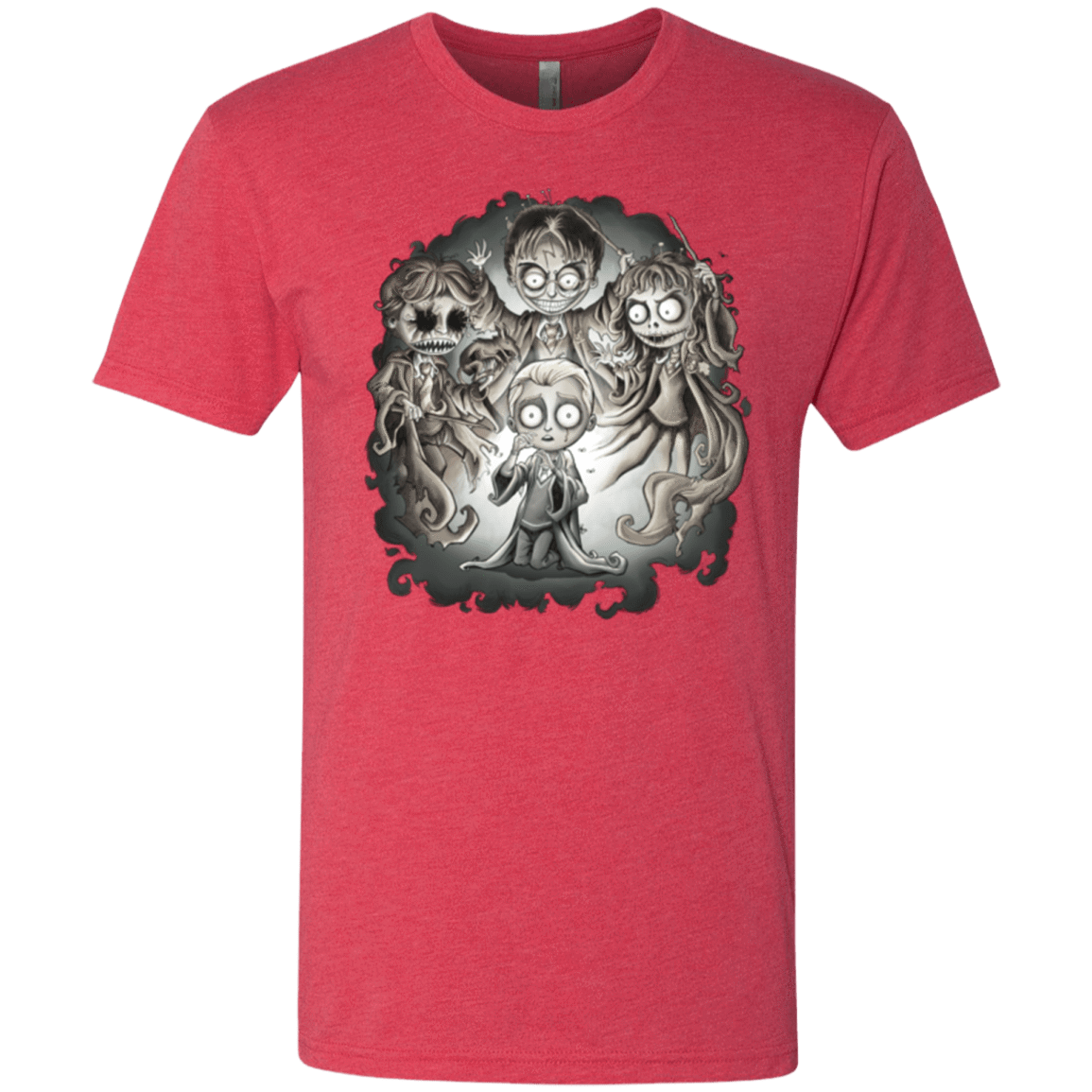 T-Shirts Vintage Red / Small Dracos Nightmare Men's Triblend T-Shirt